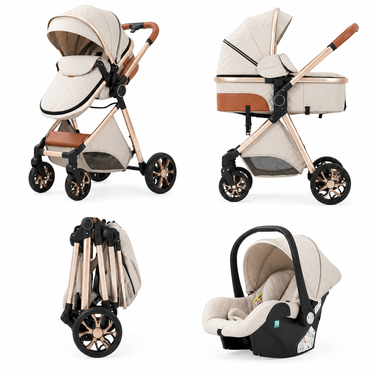 Poussette 3 en 1 EASYROAD