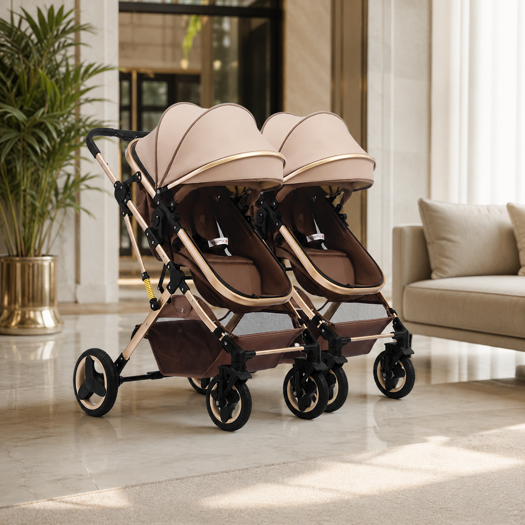 Poussette Double 3 en 1 TWIN