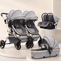 Poussette Double 3 en 1 TWIN