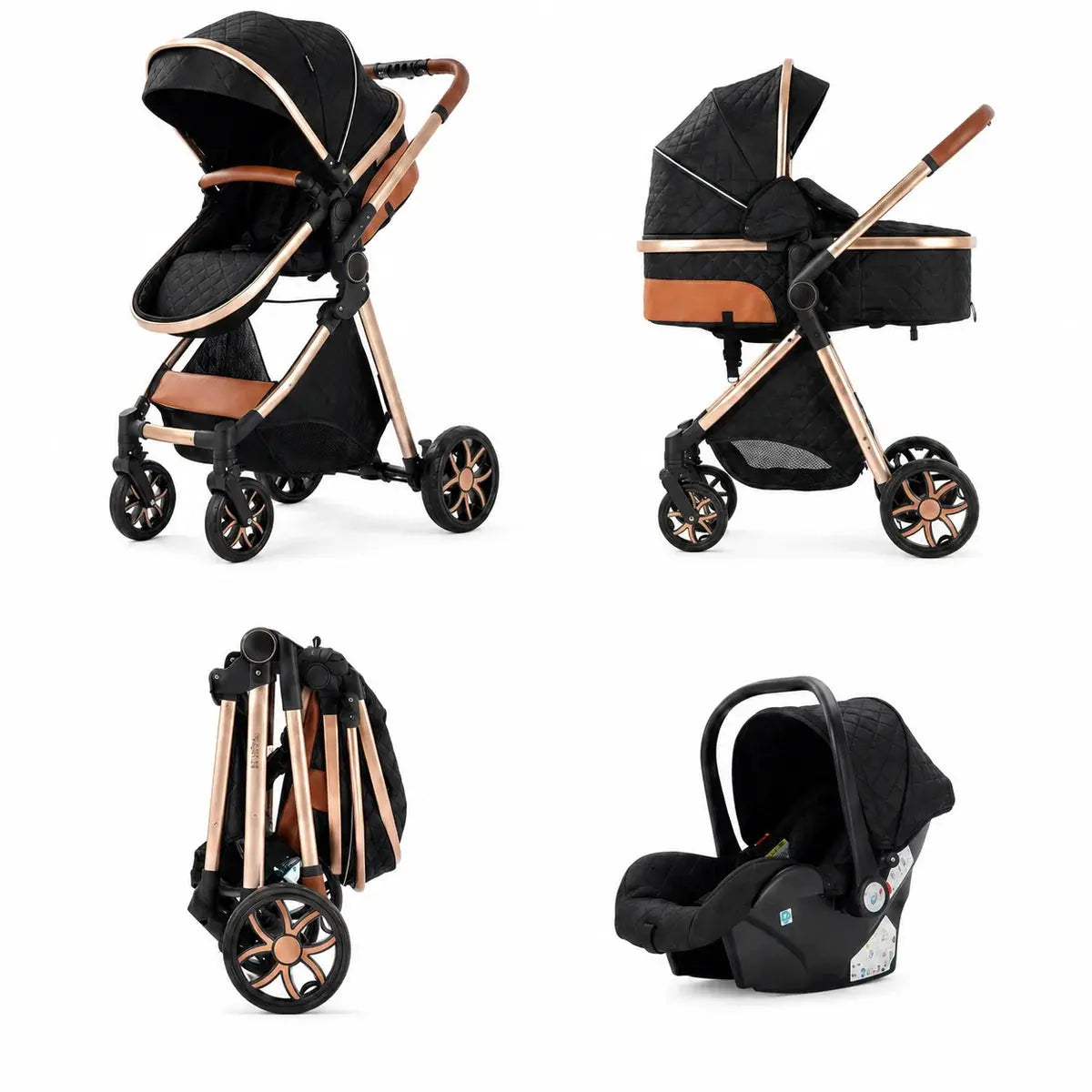 Poussette 3 en 1 EASYROAD Baby Nours