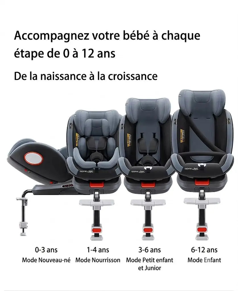 Siège Auto ISOFIX 360 Baby Nours